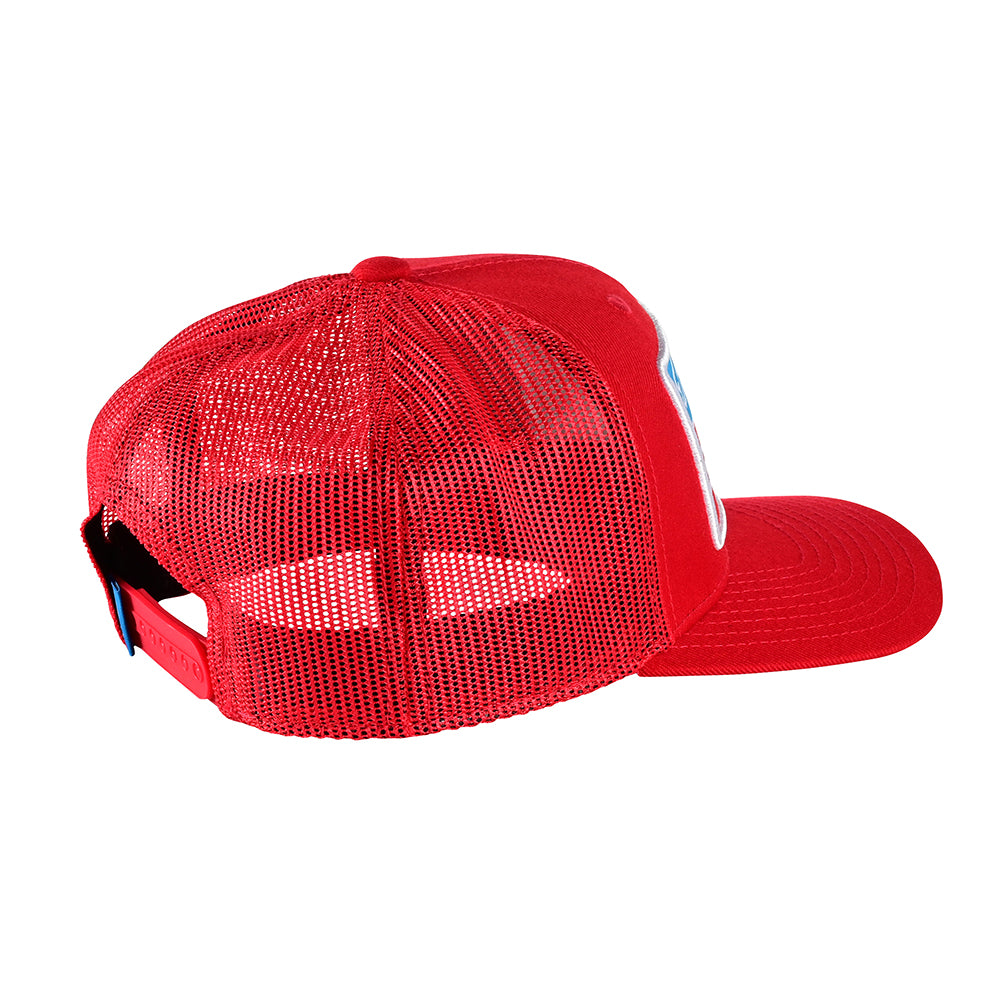 Curve Snapback TLD GasGas Team Stock Red
