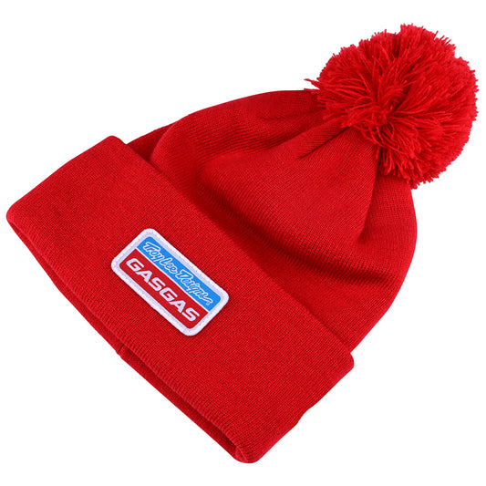 Pom Beanie TLD GasGas Team Stock Red