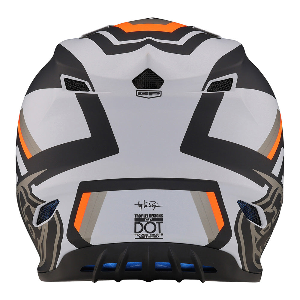 GP Helmet Apex Gray / Orange