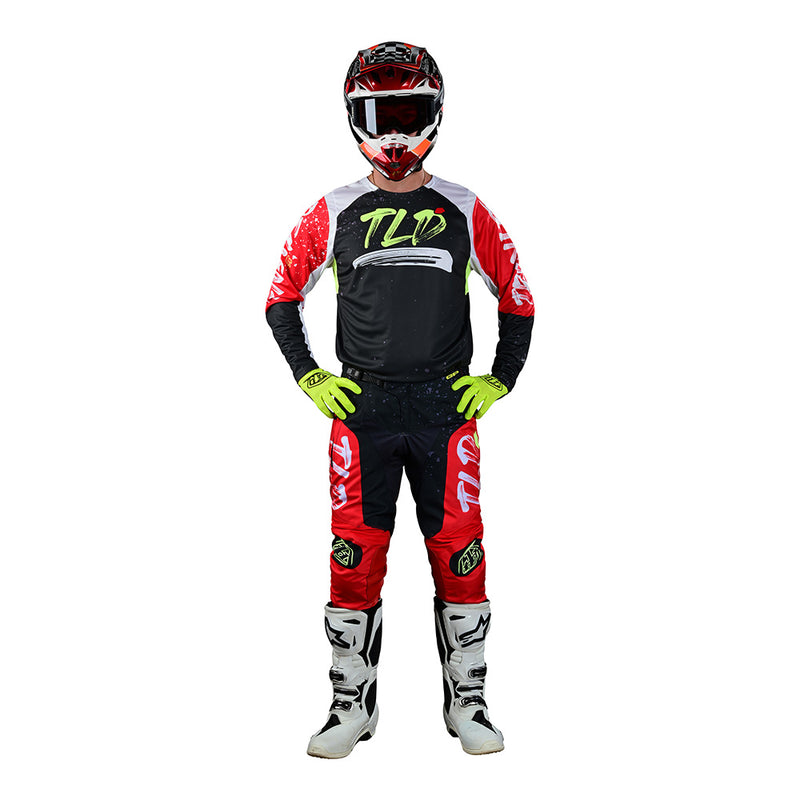 GP Pro Pant Partical Black / Glo Red