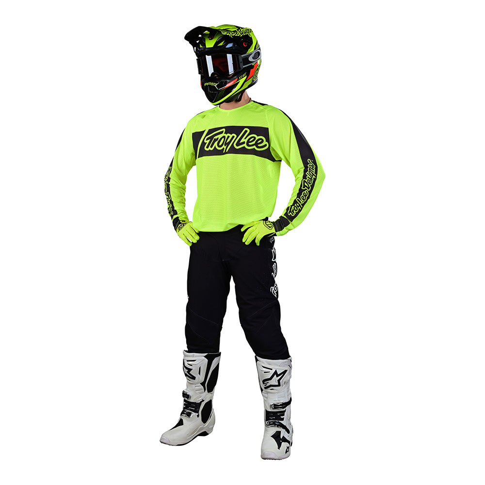 SE Pro Air Jersey Vox Flo Yellow – Troy Lee Designs