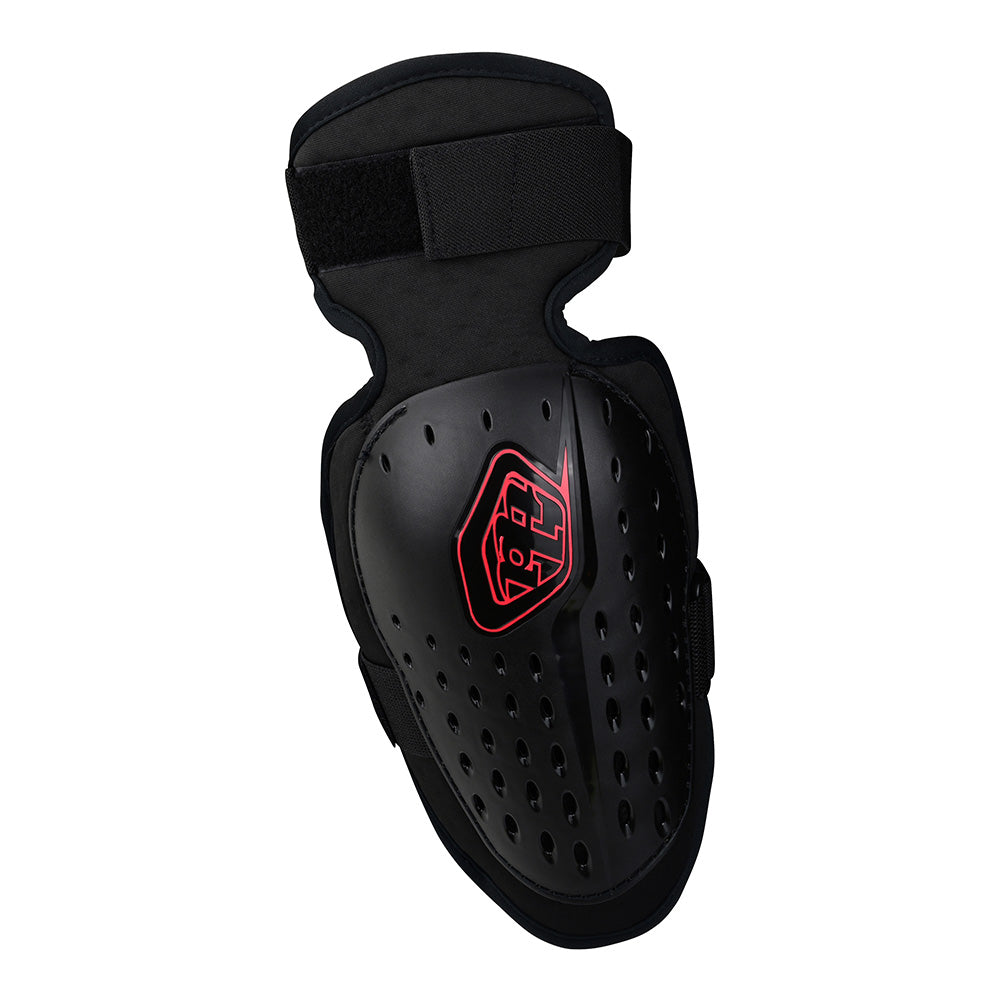 Youth Rogue Elbow Guard Hard Shell Solid Black