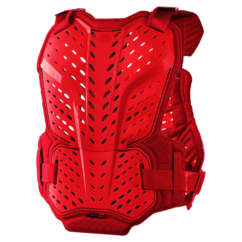 Youth Rockfight Chest Protector Solid Red – Troy Lee Designs