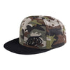Snapback Hat Slice Camo Army Green / Black