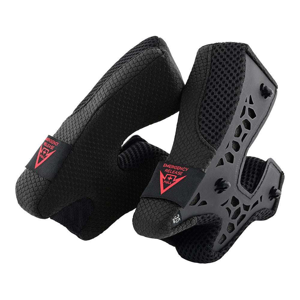 Wide Cheek Pad SE5 Composite Cheekpad Set Solid Black – Troy Lee Designs