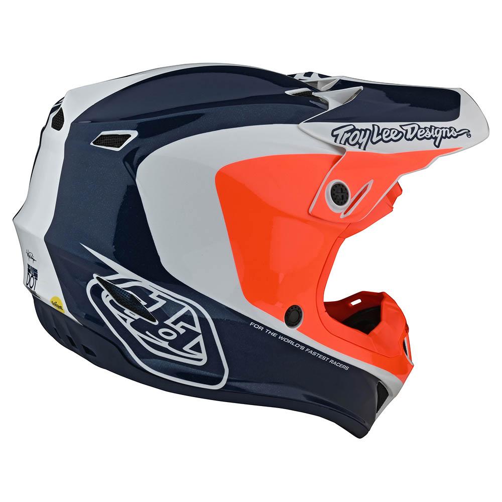 Youth SE4 Polyacrylite Helmet Corsa Navy / Orange