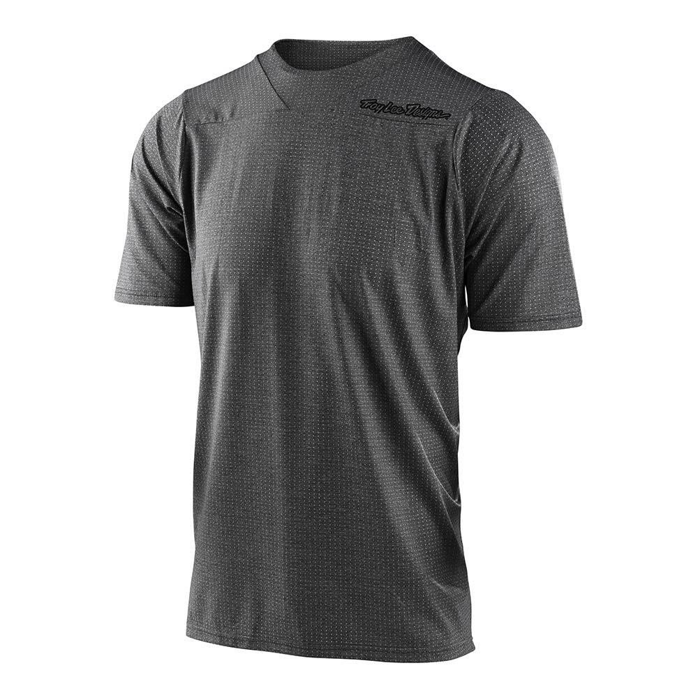 Skyline SS Jersey Solid Heather Dark Gray