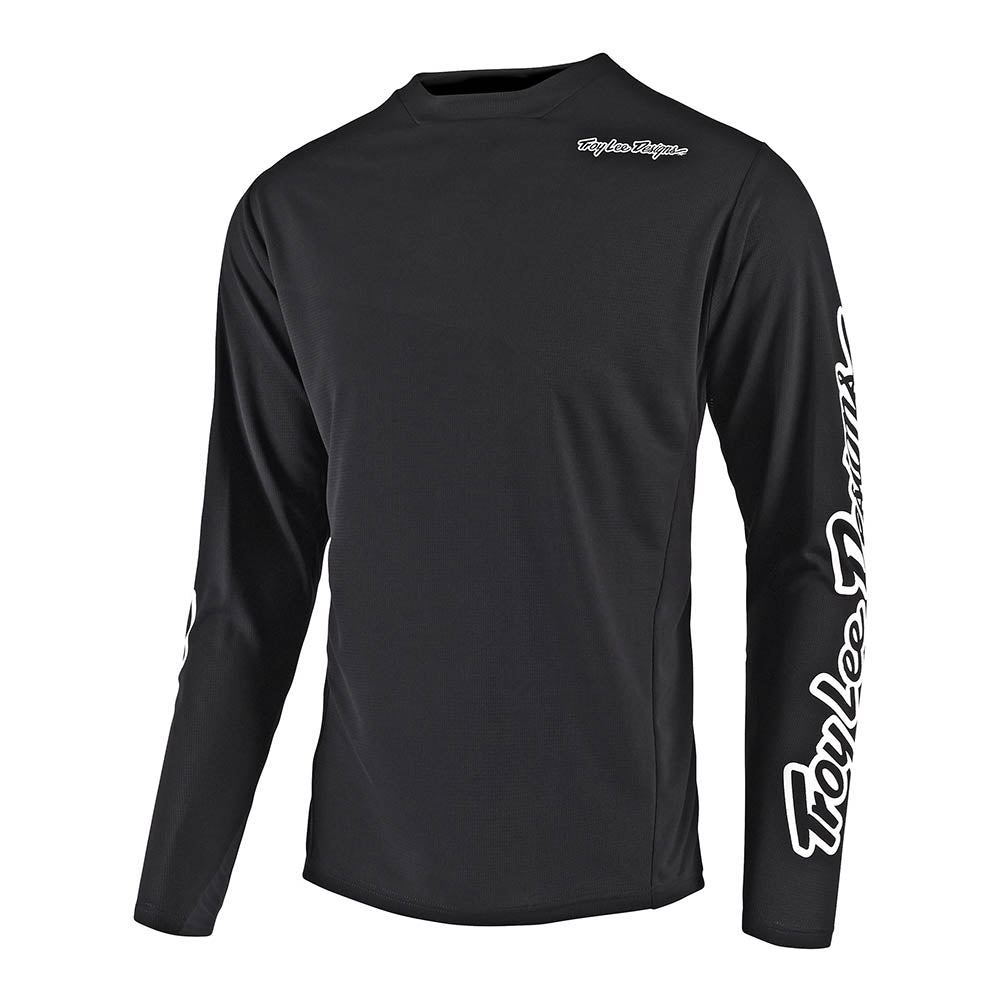 Youth Sprint Jersey Solid Black