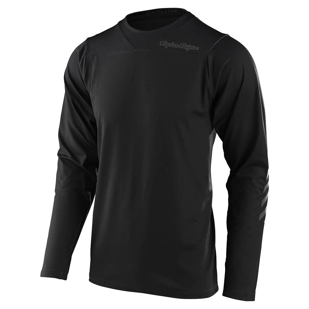 Skyline Chill LS Jersey, Solid Black | Troy Lee Designs®