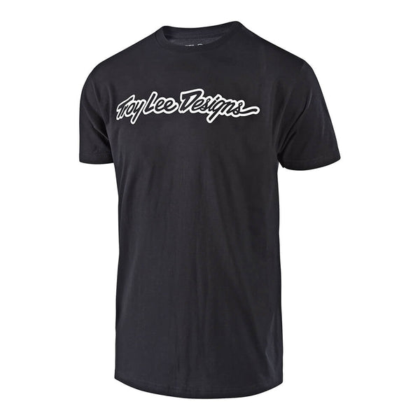 Short Sleeve Tee Signature Black – Troy Lee Designs