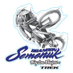 Sticker Semenuk Blue